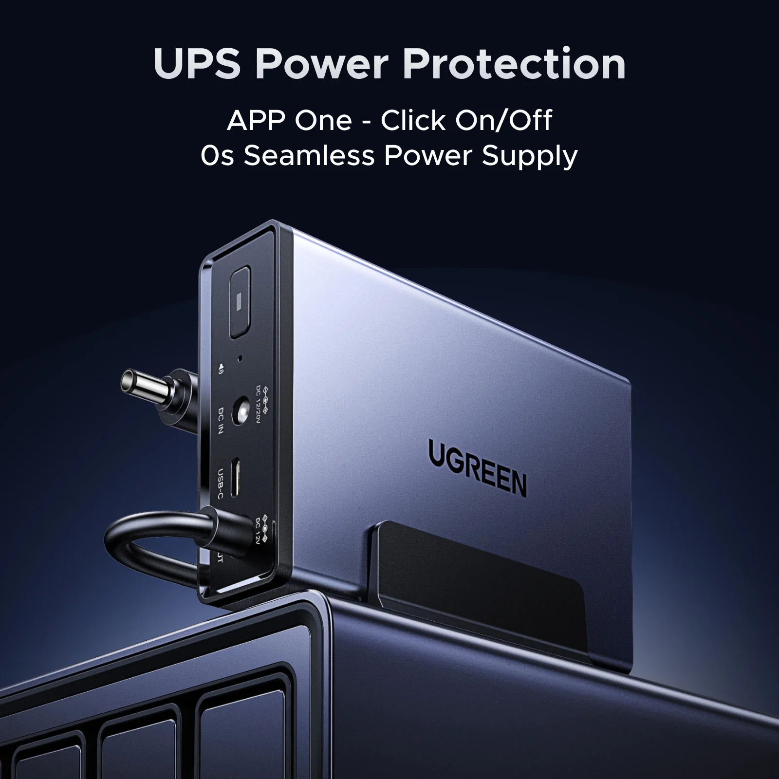 UGREEN NAS 120W DC Uninterruptible Power Supply - Image 4
